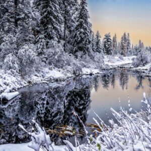 4023 Winter On Water